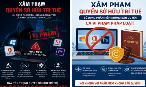 Nâng cao ý thức chấp hành pháp luật về sở hữu trí tuệ, không sử dụng phần mềm không có bản quyền