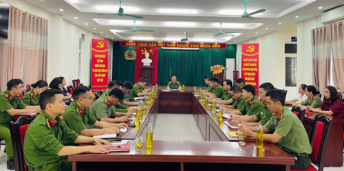 Chi bộ Công an xã Than Uyên tổ chức sinh hoạt tháng 5/2026, triển khai hiệu quả nhiệm vụ bảo đảm ANTT