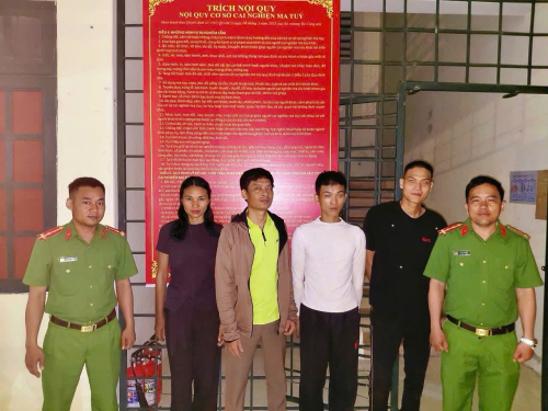 Công an xã Bum Tở quyết liệt thực hiện công tác cai nghiện bắt buộc
