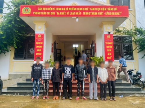 Công an xã Mường Than kịp thời ngăn chặn vụ giải quyết mâu thuẫn giữa 2 nhóm thiếu niên trên địa bàn xã Mường Than.