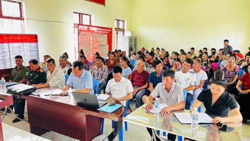 Toàn cảnh buổi tuyên truyền