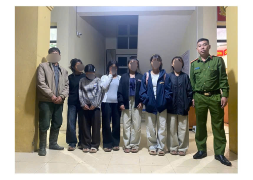Công an xã Dào San kịp thời ngăn chặn 06 cháu gái bị dụ dỗ đi làm với lời hứa “việc nhẹ, lương cao” tại Hà Nội.