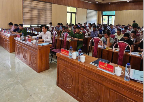 Công an xã tiếp xúc, gặp gỡ, động viên người chấp hành xong án phạt tù tái hòa nhập cộng đồng