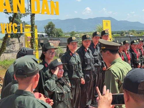 Nữ Cán bộ Công an xã Mường Mô đạt giải cao tại hội thi quân sự, võ thuật và thể thao CAND năm 2026