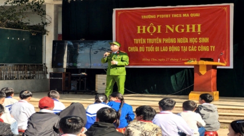 Toàn cảnh buổi tuyên truyền