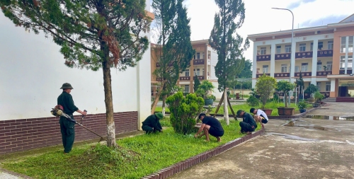 Phòng Cảnh sát cơ động, Công an tỉnh Lai Châu chủ động phòng ngừa các bệnh truyền nhiễm cho CBCS trong thời điểm giao mùa