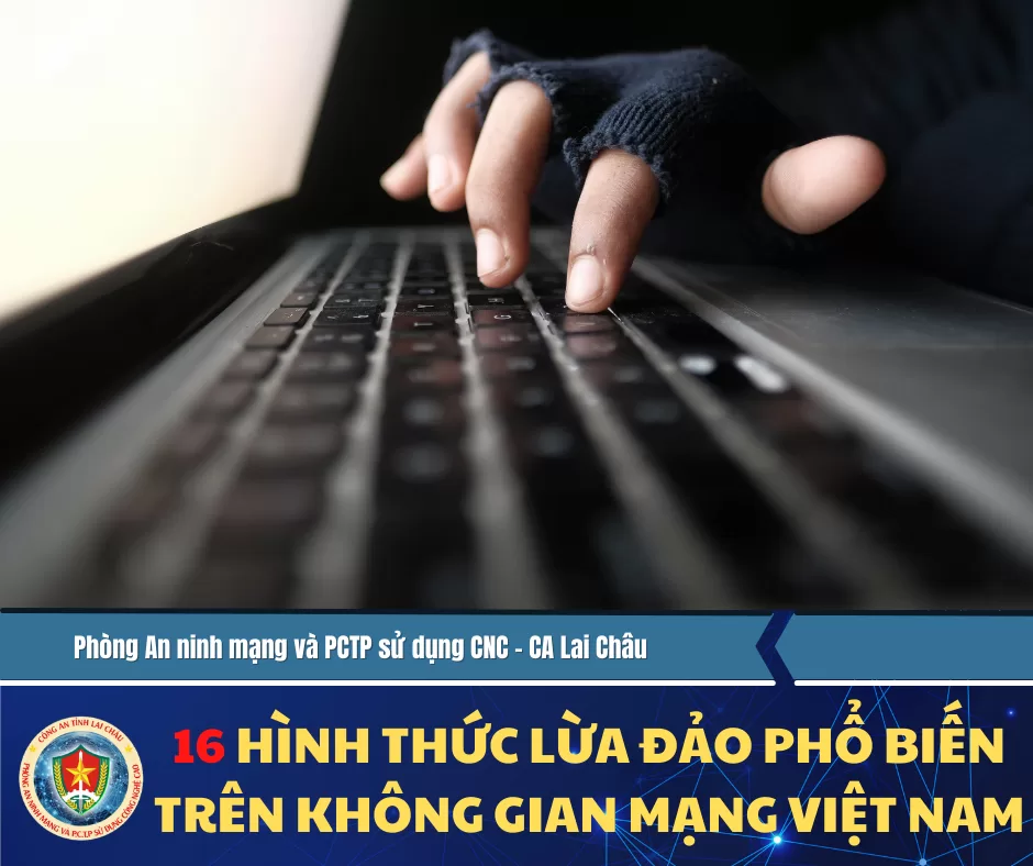 16 hình thức lừa đảo phổ biến