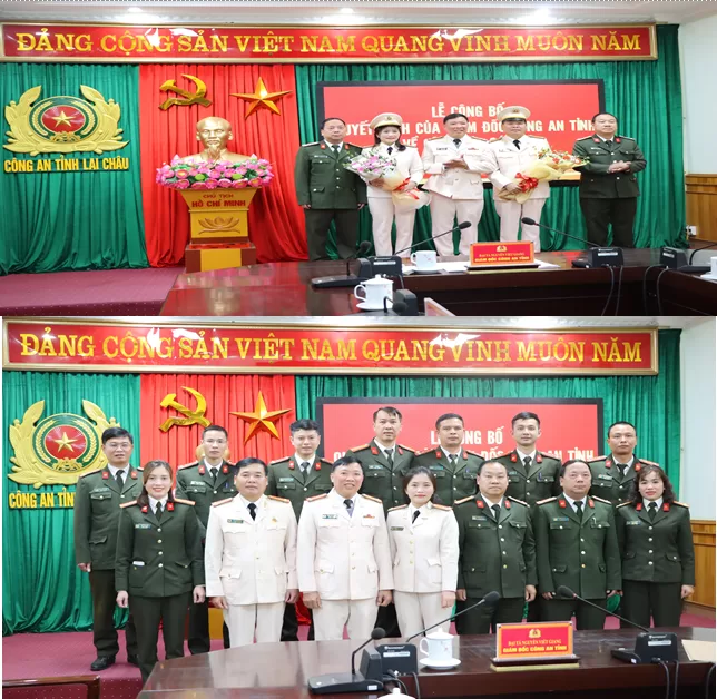 Phòng An ninh điều tra: Công bố các quyết các định về công tác cán bộ