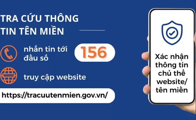 Tra cứu thông tin tên miền qua đầu số 156 giúp phòng ngừa hành vi lừa đảo