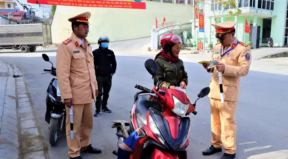 Sìn Hồ:Tăng cường tuần tra, kiểm soát đảm bảo an toàn giao thông