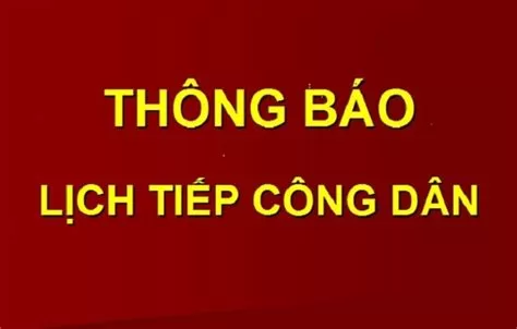 Lịch tiếp công dân của Giám đốc Công an tỉnh Lai Châu tháng 5 năm 2023