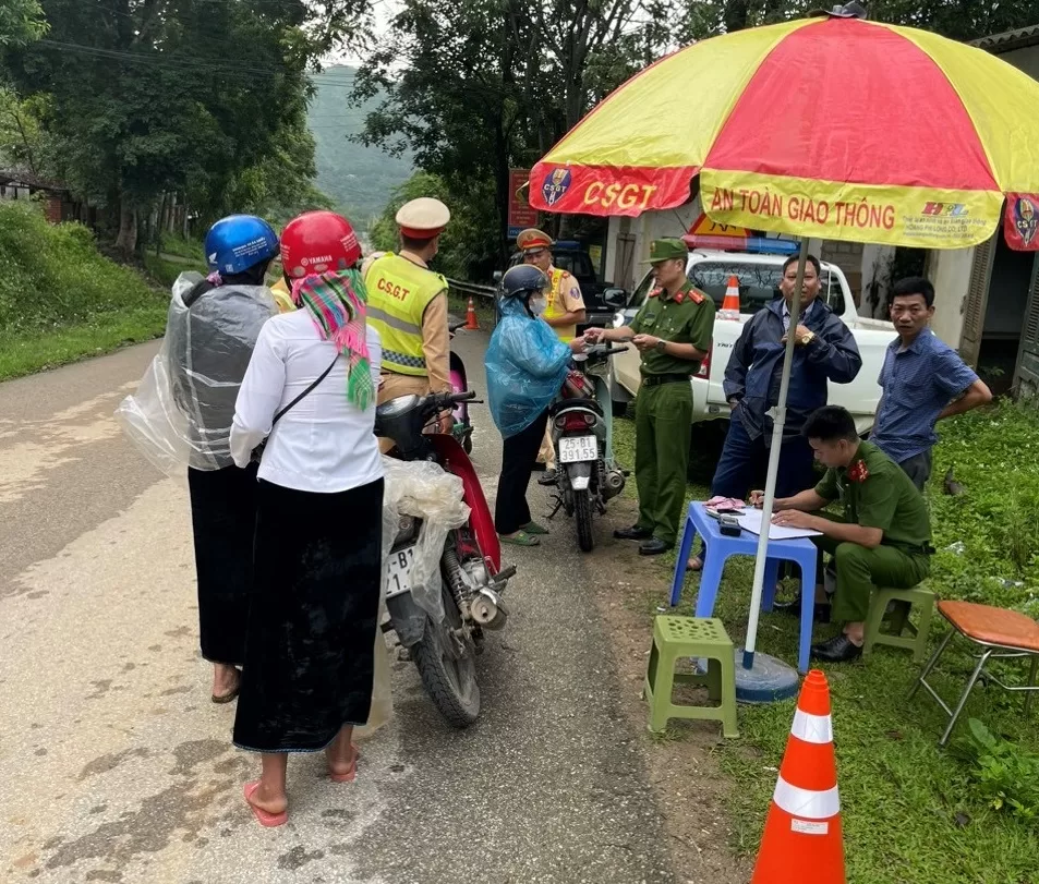 Lực lượng CSTT, CS113 triển khai 100% quân số, phối hợp đảm bảo an ninh trật tự địa bàn huyện Tân Uyên, Than Uyên
