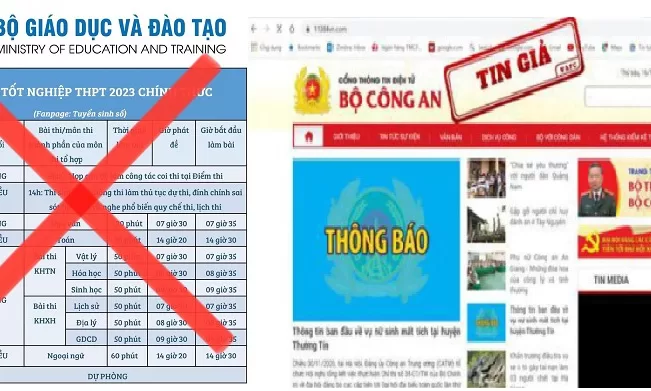 Cảnh giác với các trang thông tin giả mạo đưa tin chống phá