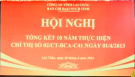 Tổng kết 10 năm thực hiện Chỉ thị 02 của Bộ Công an