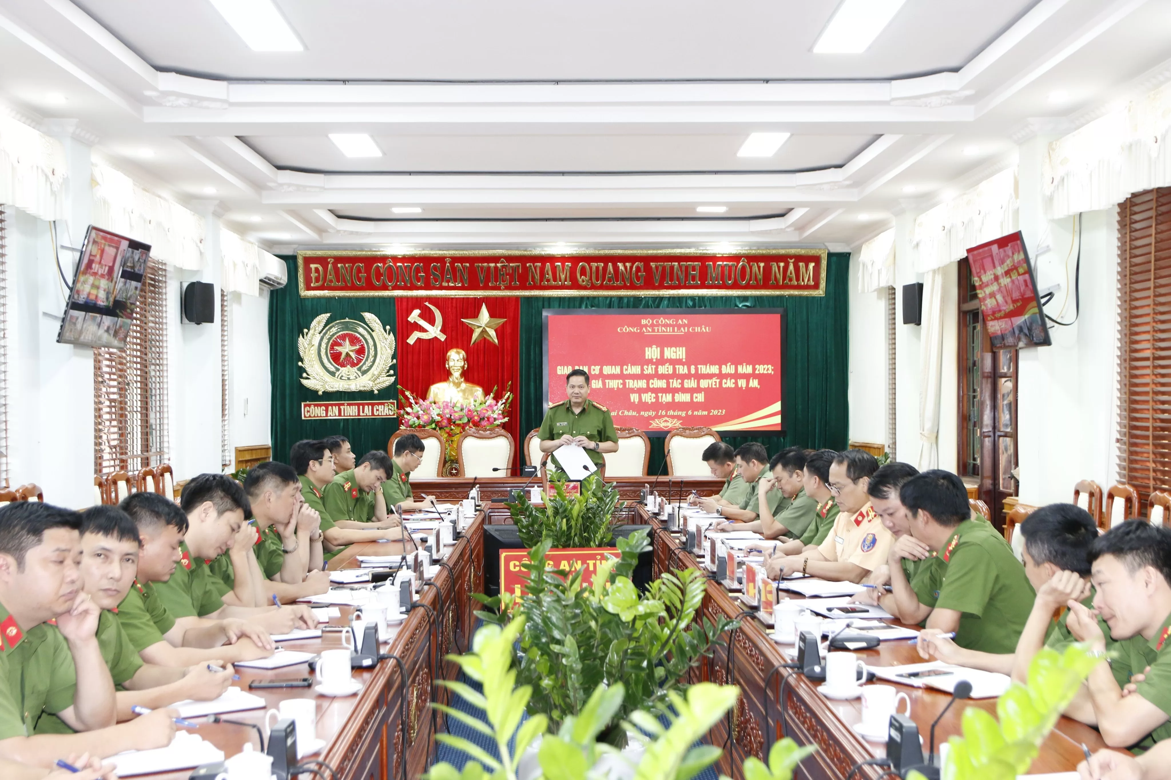 Cơ quan Cảnh sát điều tra tổ chức Hội nghị Giao ban 6 tháng đầu năm 2023
