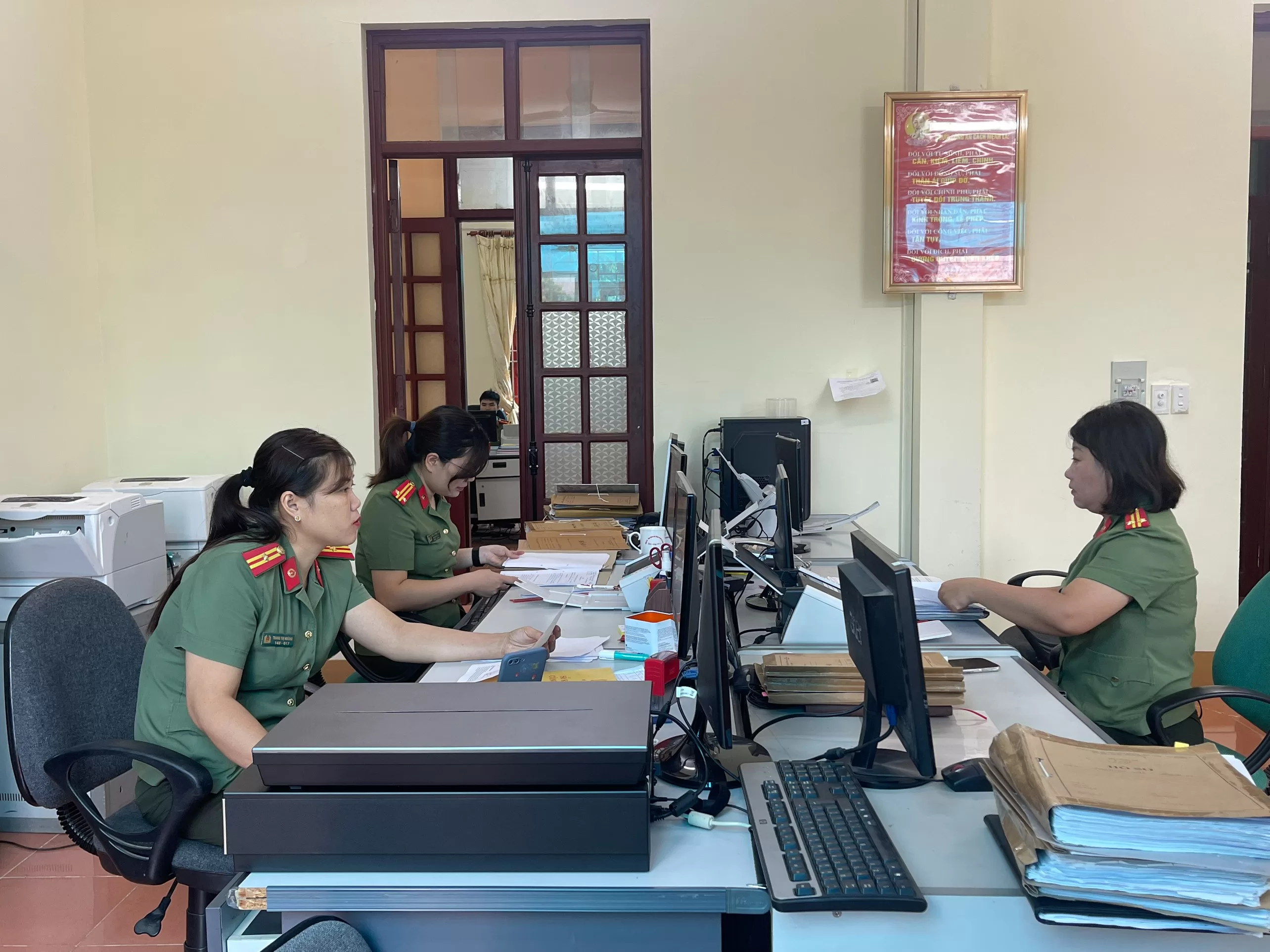 Công tác hồ sơ nghiệp vụ góp phần phục vụ có hiệu quả phòng, chống tội phạm và đảm bảo trật tự an toàn xã hội
