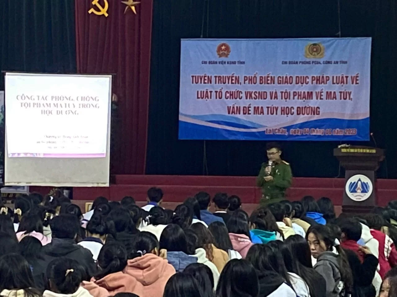 Tuyên truyền phòng chống ma túy học đường cho hơn 300 học sinh