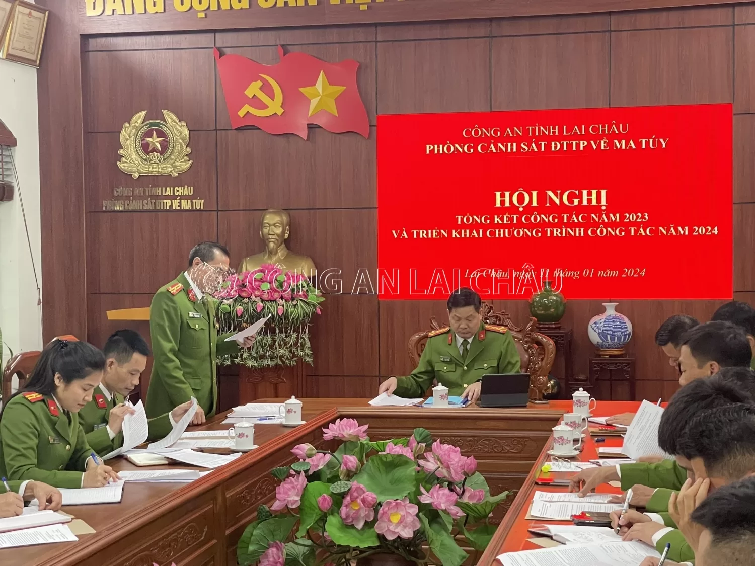Phòng CSKT tổ chức Hội nghị triển khai nhiệm vụ công tác năm 2024
