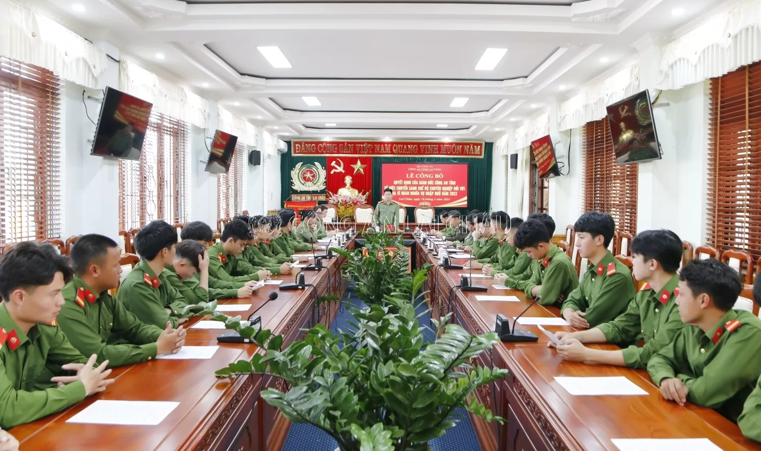 Toàn cảnh buổi lễ