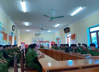 Phòng Cảnh sát cơ động chủ động tư vấn, hướng dẫn và thực hiện công tác tuyển sinh CAND hệ chính quy (tuyển mới) năm 2024
