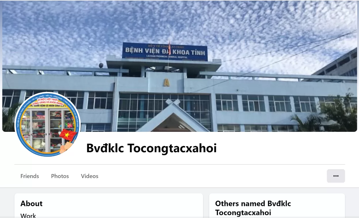 Giả mạo Bệnh viện đa khoa tỉnh Lai Châu lừa đảo quyên góp từ thiện