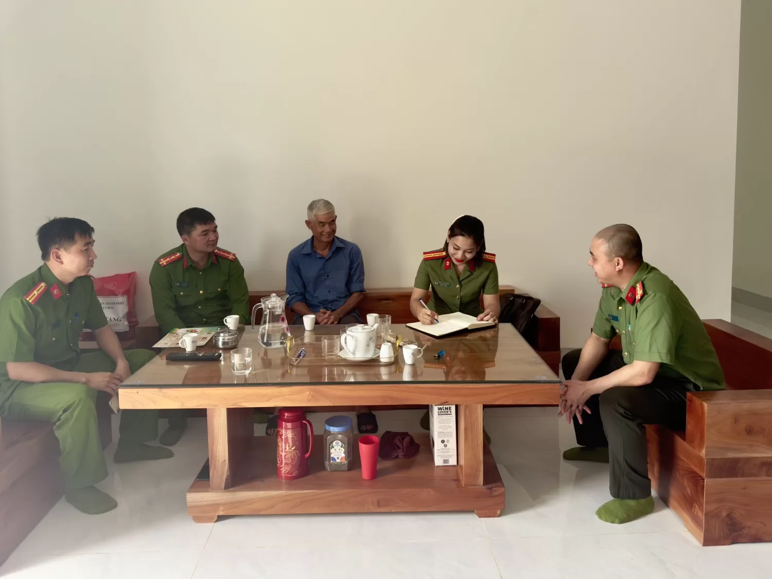 Người có uy tín: “Điểm tựa” trong công tác đảm bảo ANTT tại địa bàn thành phố Lai Châu