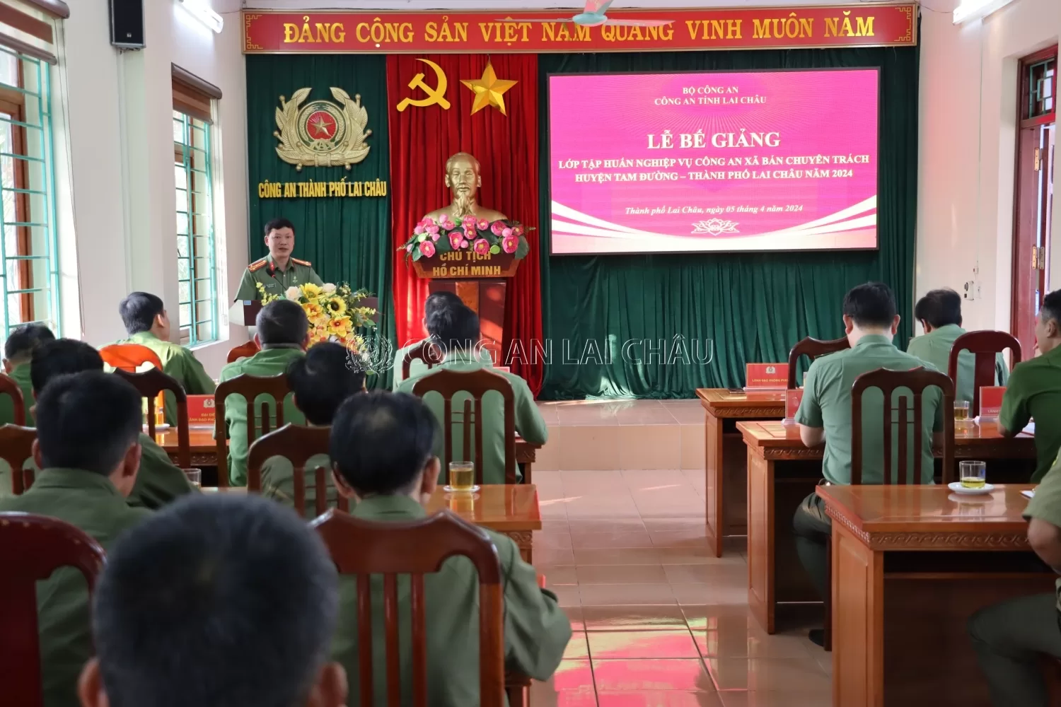 Quang cảnh buổi lễ