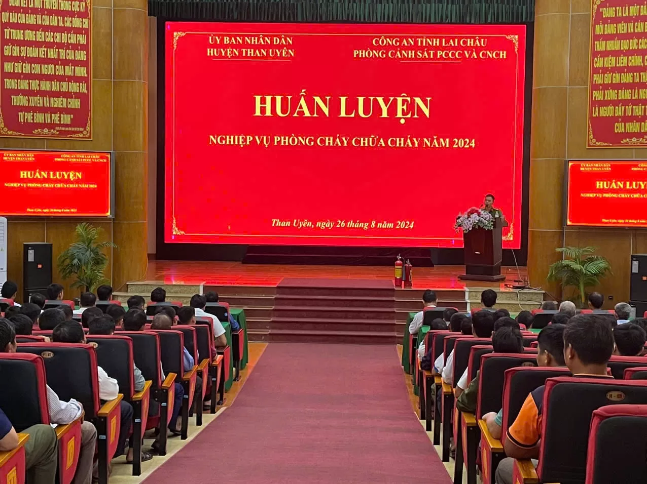 Huấn luyện, bồi dưỡng nghiệp vụ PCCC cho lực lượng ở cơ sở