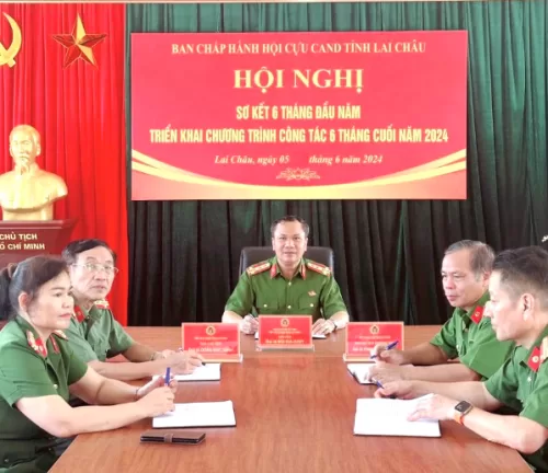 Thông báo Trụ sở Hội Cựu Công an nhân dân tỉnh Lai Châu