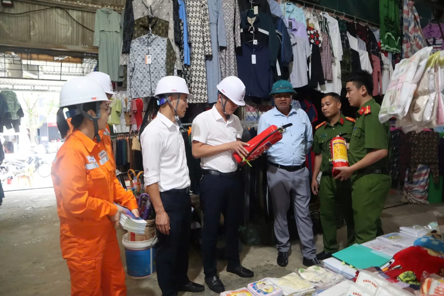 Công an thành phố Lai Châu tăng cường công tác kiểm tra, hướng dẫn an toàn phòng cháy, chữa cháy