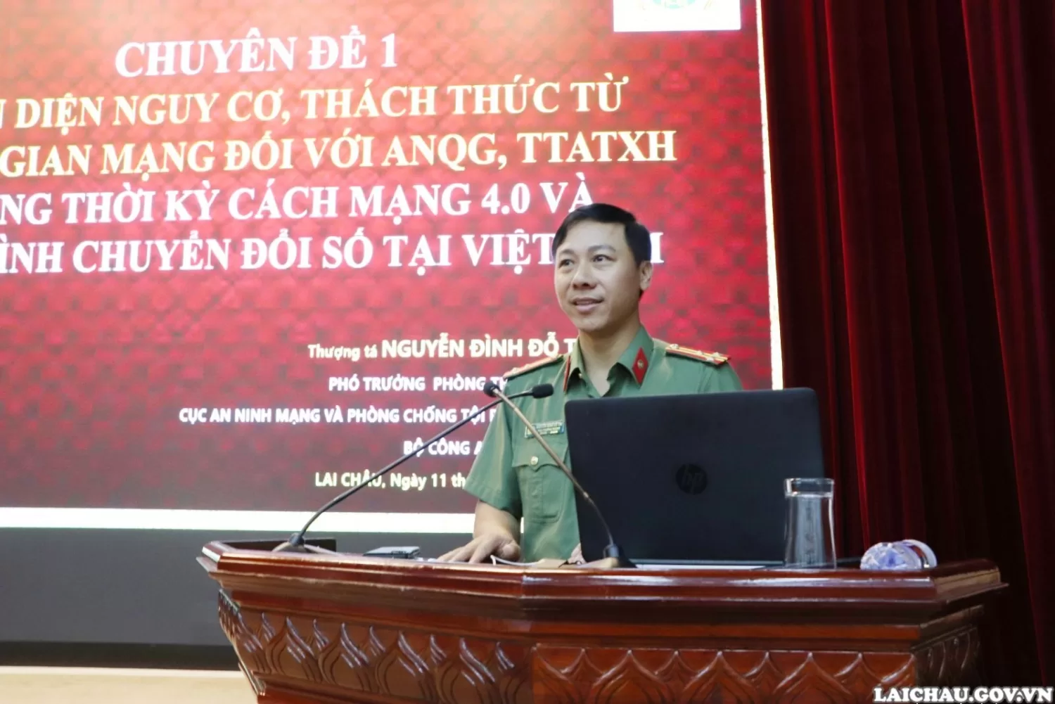 Ảnh: UBND tỉnh Lai Châu tổ chức tập huấn công tác đảm bảo an ninh mạng, an toàn thông tin năm 2023