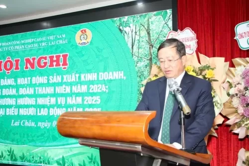 Công an tỉnh Lai Châu dự hội nghị người lao động năm 2024
