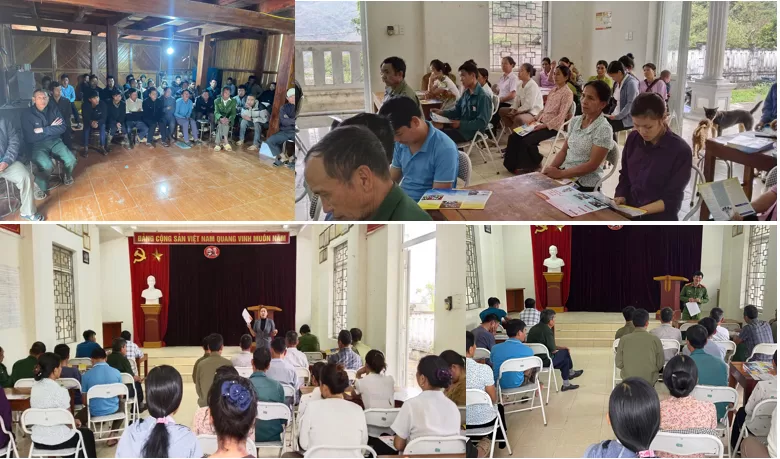 Một số hình ảnh tại buổi tuyên truyền
