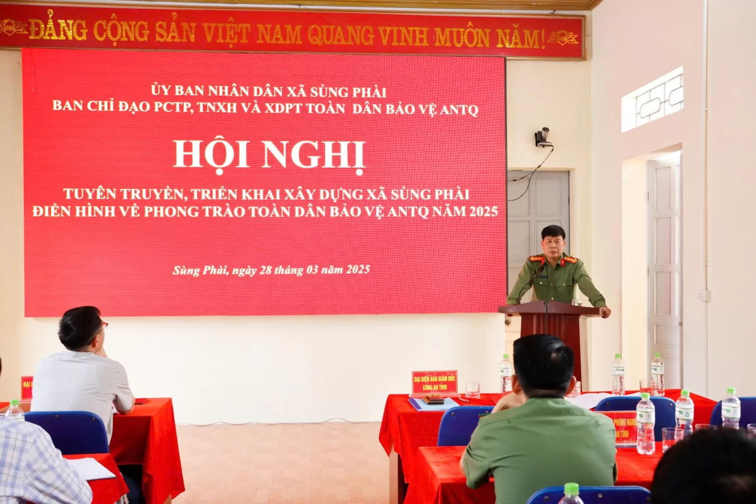 Xã Sùng Phài hướng đến điển hình phong trào toàn dân bảo vệ an ninh Tổ quốc