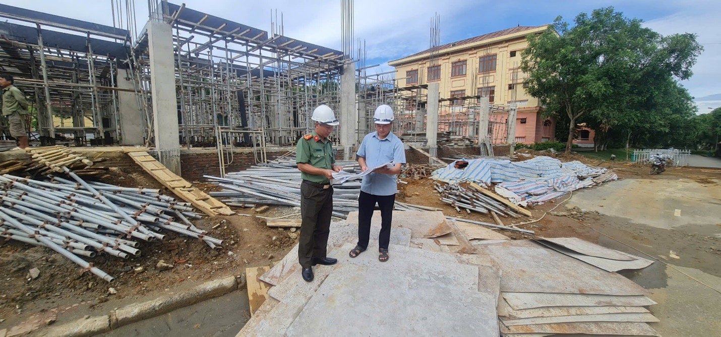 Kiểm tra tiến độ thi công dự án ngày 21/5/2025