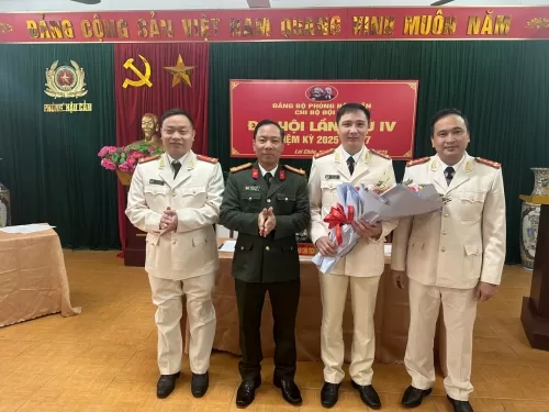 Hoàn thành đại hội Chi bộ trực thuộc Đảng bộ cơ sở Phòng Hậu cần
