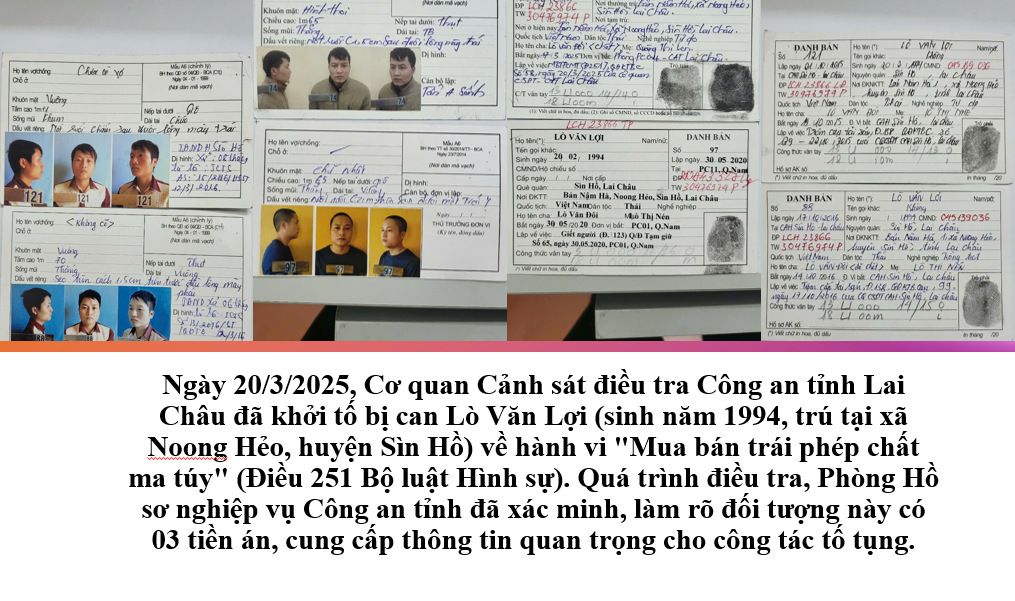 Lò Văn Lợi vừa bị khởi tố về tội mua bán trái phép chất ma túy có đến 03 tiền án