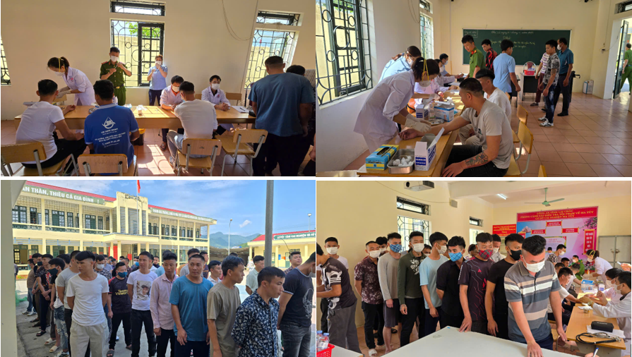 Khám sàng lọc lao và lao tiềm ẩn tại Cơ sở cai nghiện ma túy tỉnh Lai Châu