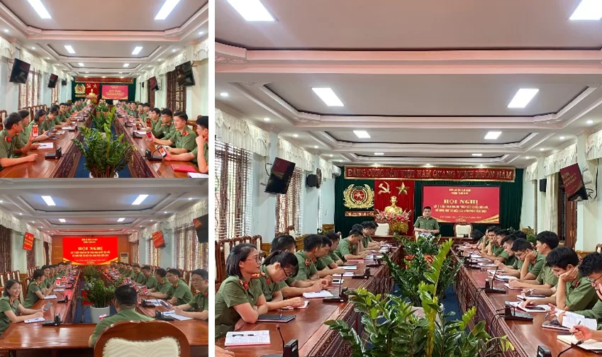Phòng Tham mưu tổ chức Hội nghị lấy ý kiến tham gia về dự thảo Nghị quyết sửa đổi, bổ sung Hiến pháp năm 2013