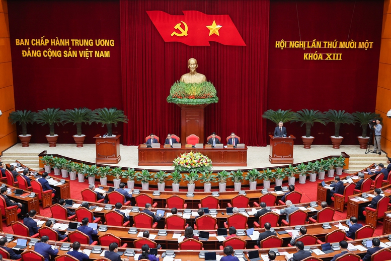 Hội nghị Trung ương 11 khóa XIII: Quyết định nhiều nội dung quan trọng về công tác chuẩn bị Đại hội XIV, sắp xếp đơn vị hành chính và tổ chức bộ máy
