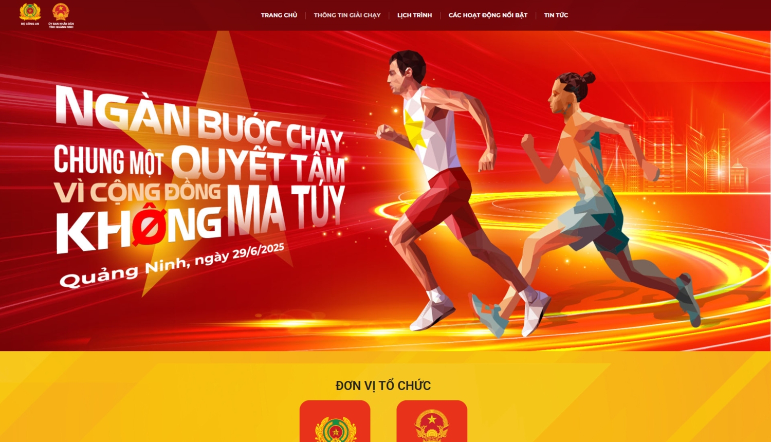 Giải chạy chung một quyết tâm - vì cộng đồng không ma túy