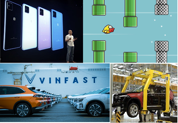 Ảnh: Các sản phẩm của doanh nghiệp và cá nhân người Việt