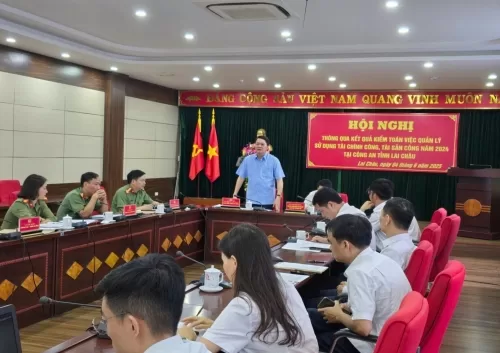 Thông qua kết quả kiểm toán nhà nước tại Công an tỉnh Lai Châu