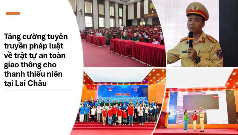 Tăng cường tuyên truyền pháp luật về trật tự an toàn giao thông cho thanh thiếu niên tại Lai Châu