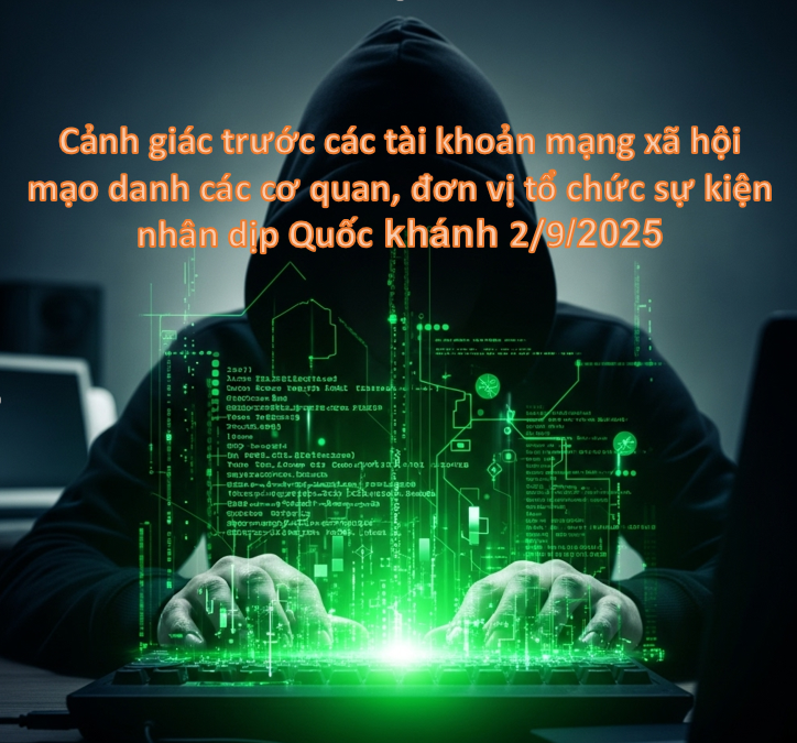 Cảnh giác với các chiêu trò lừa đảo trực tuyến lợi dụng dịp Kỷ niệm 80 năm ngày thành lập nước Cộng hòa xã hội chủ nghĩa Việt Nam (02/9/1945 - 02/9/2025), Quốc khánh 2/9.