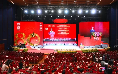 Quang cảnh Lễ kỷ niệm.