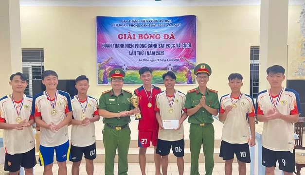Giải bóng đá Đoàn thanh niên phòng Cảnh sát pPCCC&CNCH lần thứ I năm 2025
