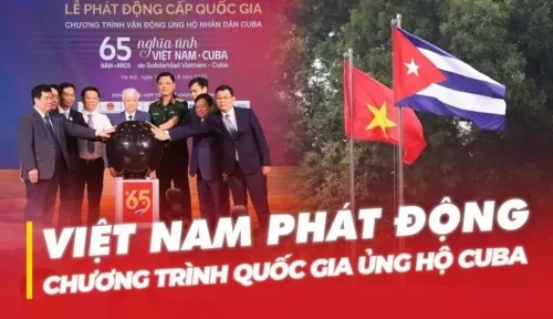 Cảnh giác với luận điệu xuyên tạc của các thế lực thù địch đối với lời kêu gọi vận động ủng hộ nhân dân Cuba của Hội chữ thập đỏ Việt Nam.