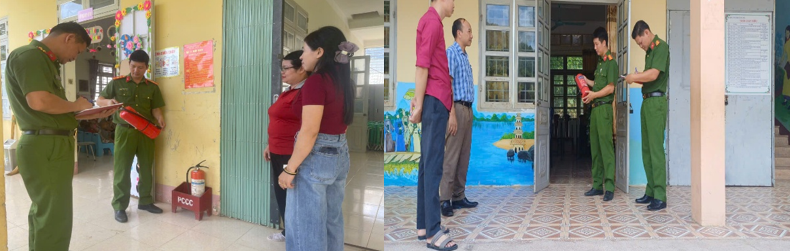 Tuyên truyền công phòng cháy, chữa cháy trên địa bàn xã Khoen On