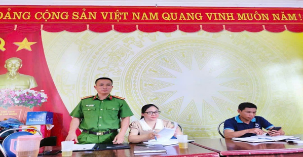 Công an xã Mường Than tăng cường công tác tuyên truyền, phổ biến giáo dục pháp luật cho nhân dân